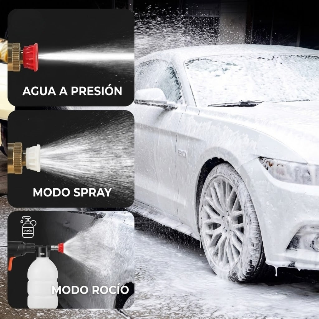 Hidrolavadora inalámbrica: Lava dónde y cuándo quieras