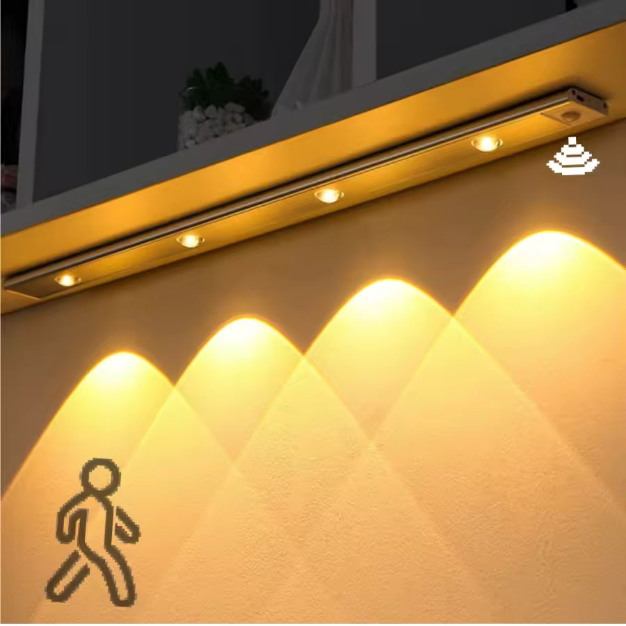 Barra LED Inteligente 40cm - Sensor de Movimiento